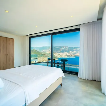 Villa Deniz Manzarali Genis Tatil Villasi Kas