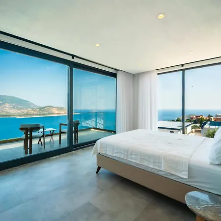 ヴィラ Deniz Manzarali Genis Tatil Villasi